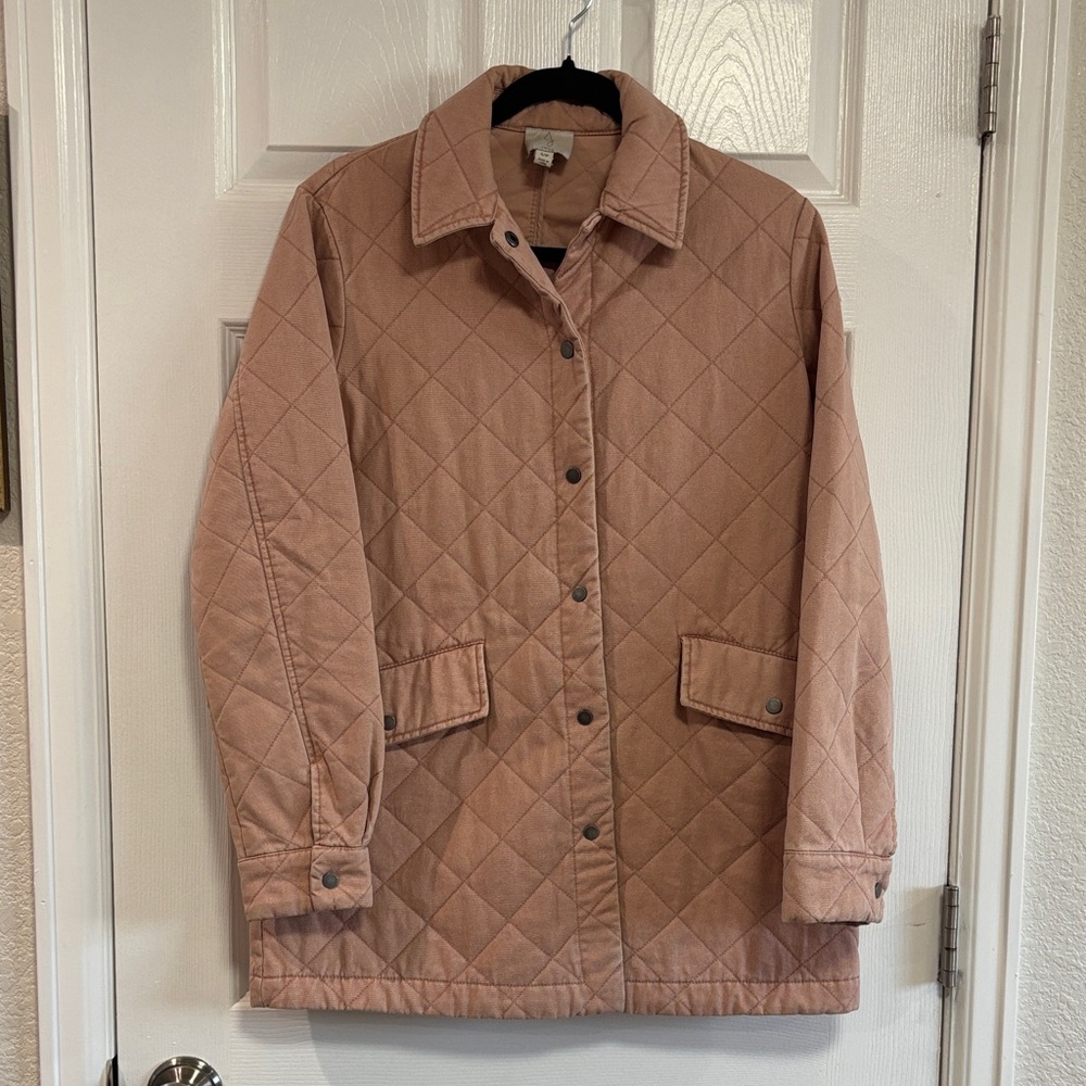 Quilted Barn Jacket from Joie